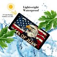 thumbnail image 4 of 1 Pcs License Plate Covers & Frames, 4th of July Eagle For Decorative Front, Waterproof For Decoration Aluminum License Plate Covers & Frames Cover For Men Women, 12" X 6", 4 of 7