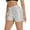 White, variant on Clearance! Lisingtool Shorts for Women 2025 Trendy High Waisted Sequin Shorts for Women Elastic Straight Leg Sparkly Glitter Party Shorts