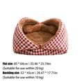 thumbnail image 3 of Cama plegable 3 en 1 para mascotas: acogedor sofá para perros pequeños y nido para gatos, cama semicerrada lavable para interiores., 3 of 6