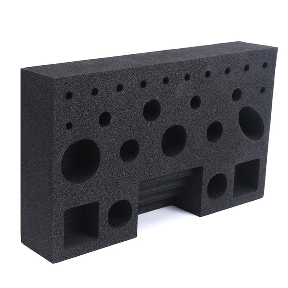 Splihome Part Tool Holder Tool Station Tying Useful Vise Black Eva Fly Fly Fishing Foam Functional organizer Super Soft