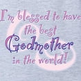 thumbnail image 2 of CafePress - Blessed Godmother Pk - Cute Infant Baby Football Bodysuit, 2 of 3