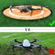 thumbnail image 4 of Plataforma de aterrizaje para drones, universal, impermeable, D 75 cm/30'', plataformas de aterrizaje plegables portátiles para drones RC, helicópteros, drones PVB, 4 of 8