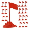thumbnail image 6 of FRCOLOR 30 Pcs Portable Housing Sand Table Flag Model 9.00X4.00X3.00CM Red, 6 of 8