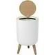 thumbnail image 4 of Bote de basura de material duradero y liviano, contenedor de baño de estilo nórdico elegante y moderno con uso en múltiples escenarios para salas de estar y cocinas, 4 of 5