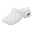 thumbnail image 1 of Slip on Sneaker Open Back Shoes Comfort Walking Shoes Breathable Slippers Closed Toe Slides, 1 of 4