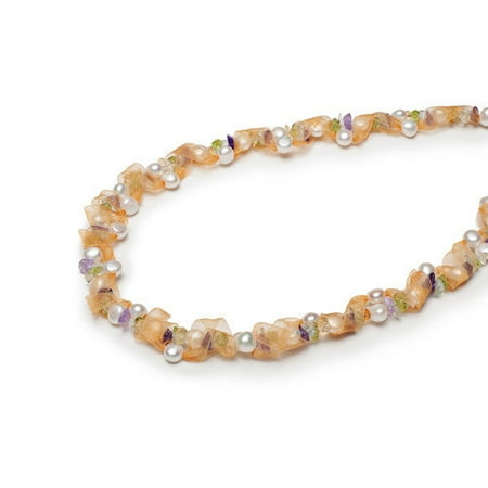 Eco Opulence Ribbon Cultured Pearl Necklace