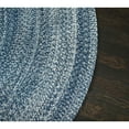 thumbnail image 4 of Anji Mountain AMB0425-040R 4 ft. Epona Braided Round Blue Area Rug, 4 of 5