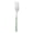 Green Fork, variant on 1 Pc Stainless Steel Flatware Spoon Fun Handle Flatware Dinner Spoon Salad Spoon&nbsp;Silverware Dinner Spoon Dessert Spoon Mirror Finished Metal Salad Spoon for Home Dining, 7.01"， Green Spoon