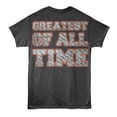 thumbnail image 3 of Muhammad Ali - Greatest - American Classics - Gray Solid Adult Short Sleeve T-Shirt, 3 of 3