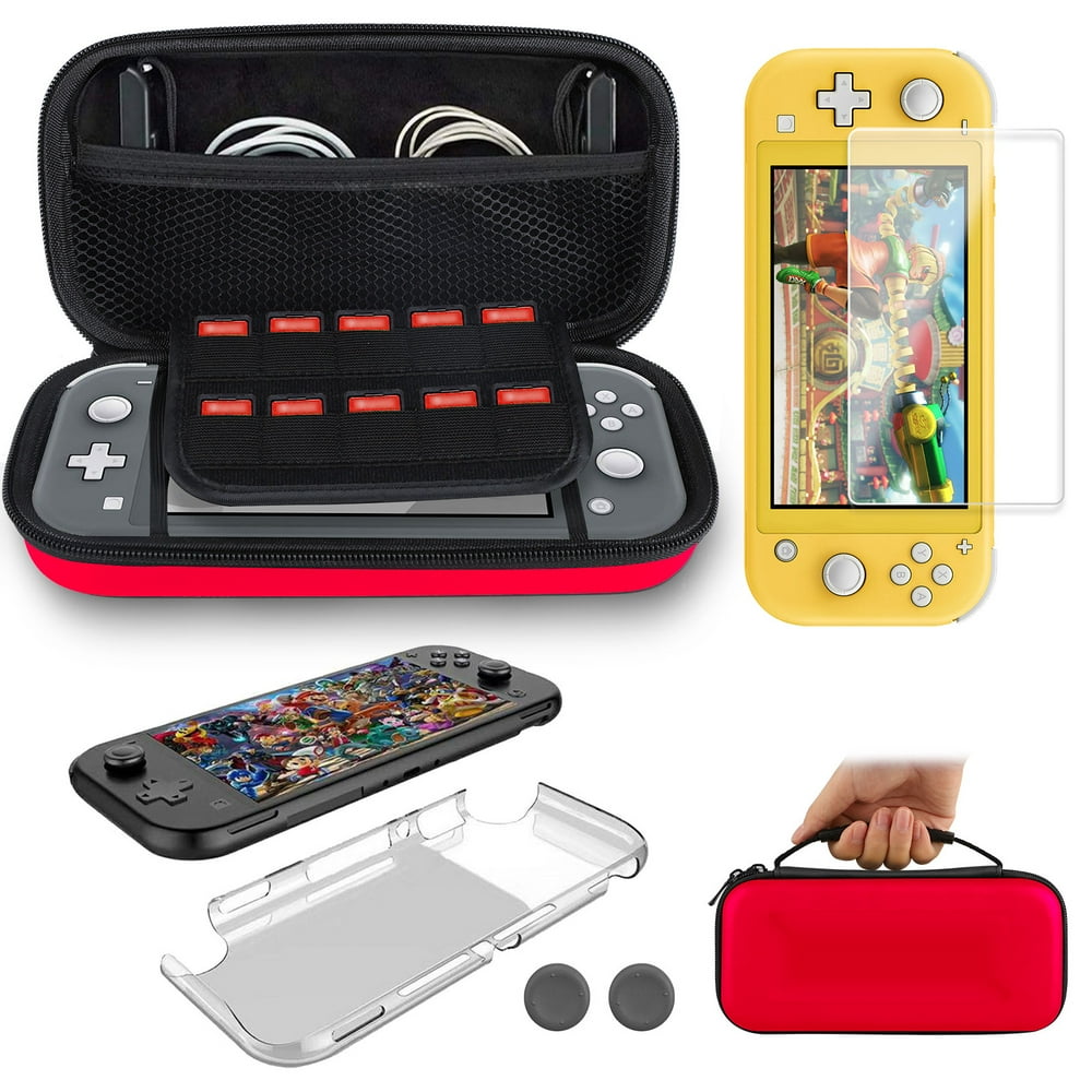 5 IN 1 Carry Case fit for Nintendo Switch Lite with Screen Protector