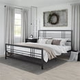 thumbnail image 2 of DHP Bianca Metal Bed in Black in King, 2 of 12
