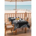 thumbnail image 2 of Outdoor Tablecloth with Umbrella Hole for Patio/Picnic/Party/Camping, Monstera Leaf Waterproof Table Cloth Rectangle Table Cover Washable, Modern Tropical Plants Minimalism (52"x 70"), 2 of 9