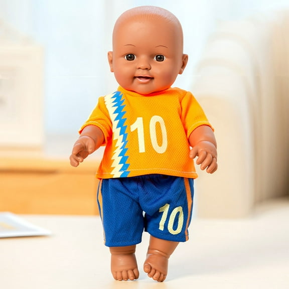 Interactive Baby Doll with Accessories Reborn Doll Vinyl Doll Children's Companion Simulation Doll Doll Pajama Doll Soothing Doll Bringing Happiness To Children