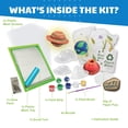 thumbnail image 4 of Kit de fabricación de papel Green Science Recycle Kids con moldes y pinturas, 4 of 8