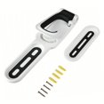 thumbnail image 2 of Vertical Bike Wall Hanger Simple Operation Practical Bike Storage Rack Bike Wall Mount for Garages Black White, 2 of 4