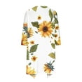 thumbnail image 5 of QATAINLAV Cardigan Women 2024, Casual Cover Up 3/4 Sleeve Kimonos Fall Fashion Floral Print Shawl Duster Cardigans Going Out Streetwear Prime Today Multicolor 5XL, 5 of 6