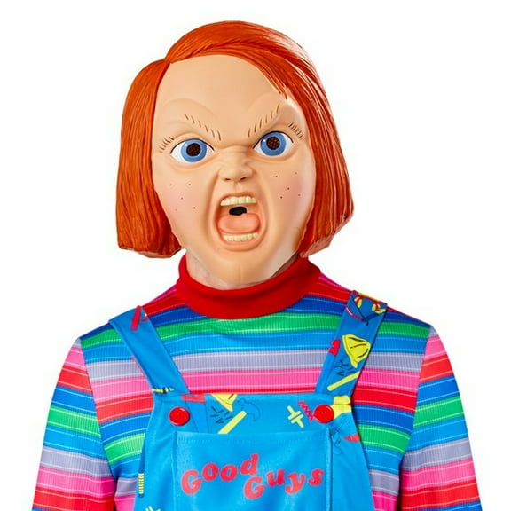 Child's Play 2 Chucky Half Mask for Adults by Rubies