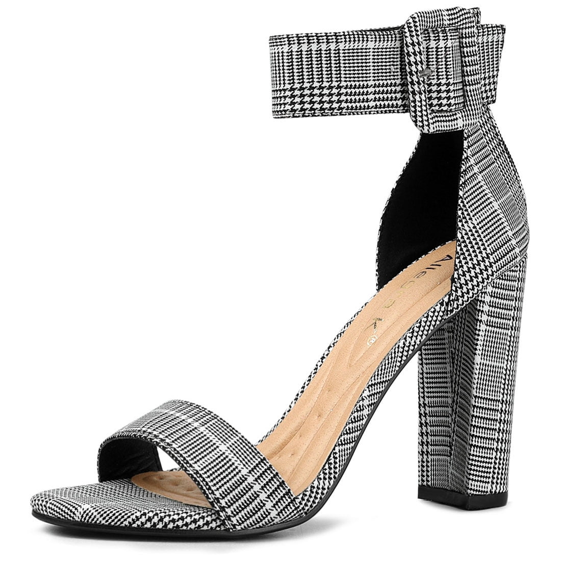 black going out sandals