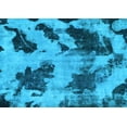 thumbnail image 1 of Ahgly Company Indoor Rectangle Abstract Light Blue Modern Area Rugs, 3' x 5', 1 of 4