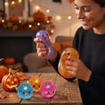 thumbnail image 7 of Squishy Halloween Ghost Stress Toy 12 Pack, Transparent Glitter Ghost Squeeze Pinch Toy, Jelly Sensory Fidget Toy, Halloween Party Favors for Kids and Adults, 7 of 7