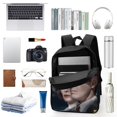 thumbnail image 3 of Barrio Chino-theme Backpack, Campus style schoolbag Bookbag with Adjustable Shoulder Straps And Large Zip Compartment, Unisex Travel Bags., 3 of 6