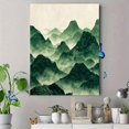 thumbnail image 4 of UXIEQU Misty Mountain Landscape Canvas Wall Art Print 15.75x11.81 Inches, 4 of 8