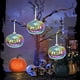 thumbnail image 5 of Decoraciones colgantes de calabaza de Halloween 3 piezas | Adornos de plástico multicolor | Colgante de ambiente inquebrantable para fiesta de Halloween, festival de fantasmas, árbol, puerta y, 5 of 6