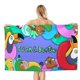 thumbnail image 1 of Tuca y Bertie Toalla de playa de secado rápido con diseño temático, regalo para mujeres y niñas, ideal para cumpleaños, fans, amantes de la música, uso en la playa o al aire libre, 78 × 180 cm, 1 of 6