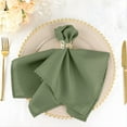 thumbnail image 2 of BalsaCircle 10 Pieces 20" Eucalyptus Green Polyester Napkins Wedding Kitchen, 2 of 8