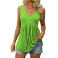 thumbnail image 6 of Tbopshirt Tank tops for Women,Womens tops,Fashion Women's Summer V-Neck Sleeveless Casual Tank Blouse,T-shirt Vest Tee Blouse,Womens Fashion, 6 of 9