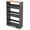 Gray, variant on Barara King Storage Cart, Kitchen Organization Storage Cart,4-Tier Rolling Storage Cart Slim Kitchen Cart on Wheels with Open Shelves and Handle-White
