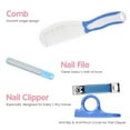 thumbnail image 5 of Baby Health Care Set-6Pcs/Set,Bexikou Portable Newborn Baby Tool Kits Kids Grooming Kit Safety Cutter Nail Care Set for Baby Children, 5 of 7