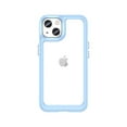 thumbnail image 1 of SaniMore iPhone 14 Case (6.1 inch 2022 Release), Soft Shockproof TPU Bumper Crystal-clear PC Back Anti-drop Ultra-slim Lightweight Rugged Cover For iPhone 14 6.1 inch 2022 Release, Blue, 1 of 5