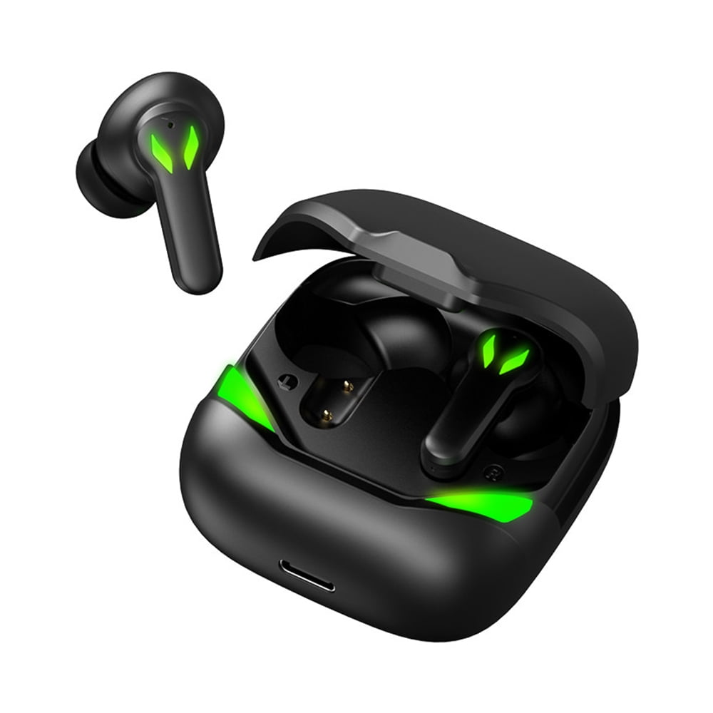 Gaming Wireless Earbuds Bluetooth 5.0 Earphones,TypeC Quick Charge,Two