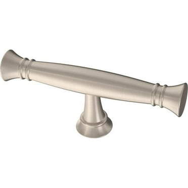 Liberty P43934W-SN 3 1/16" Flared Edge Knobble Cabinet Drawer Knob Satin Nickel