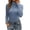 Blue, variant on Basic Turtleneck Tops for Women Fall Ribbed Sweater Long Sleeve Slim Casual Tops