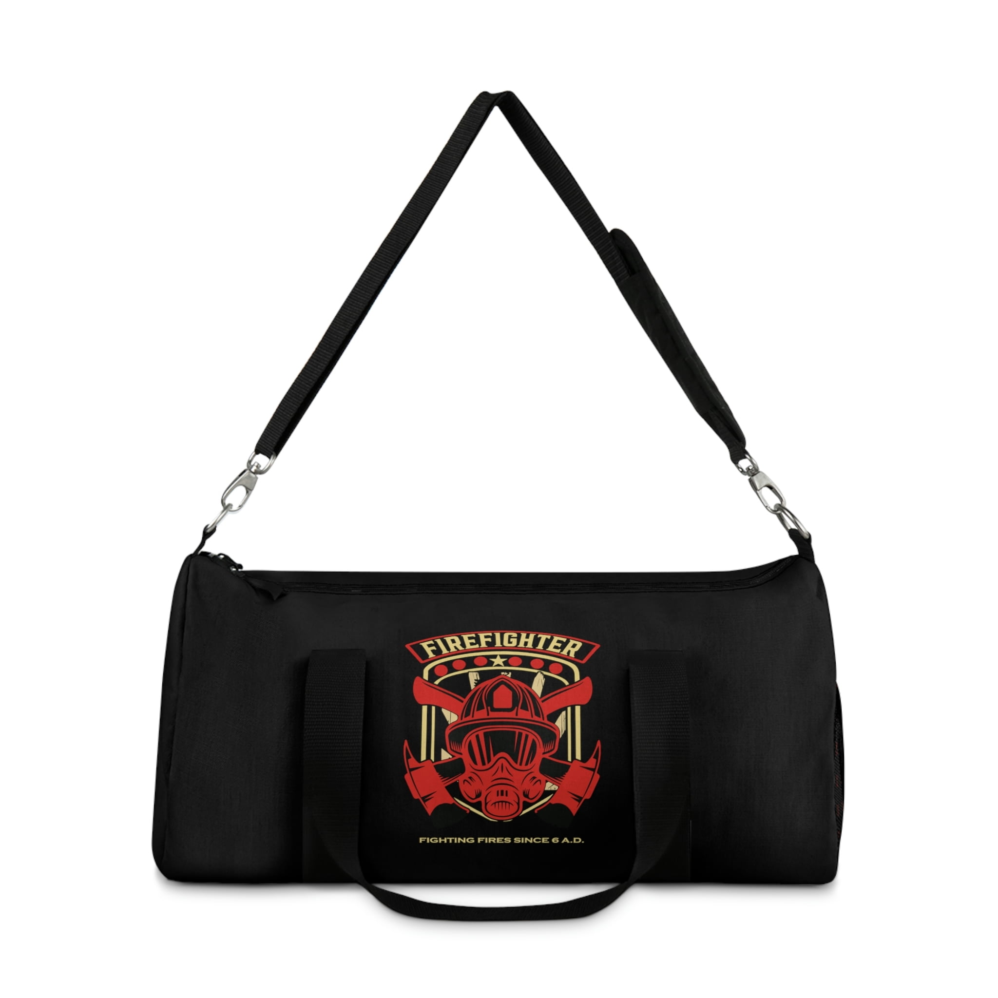 Firefighter Duffle Bag Black