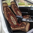 thumbnail image 5 of Bohemia Set of 2 Car Seat Covers Seat for Carseats Front Seat Auto Car Interior Accessories Universal 2 Piece, 5 of 6
