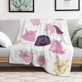 thumbnail image 6 of Pokemon Gengar Throw Blanket Cute Flannel for Boys Girls Men Women, 6 of 7