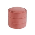 thumbnail image 6 of Storage Round Ottoman, 6 of 8
