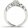 thumbnail image 3 of 3/4 Carat T.W. Diamond Vintage 14kt White Gold Engagement Ring, 3 of 5