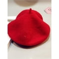 thumbnail image 3 of HOTWINTER Kids Wool French Beret - Little Girls Artist Beret Hat, 3 of 3