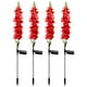 thumbnail image 1 of Luces solares de jardín Delphinium, 4 Uds., IP65, impermeables, luces solares de flores para exteriores, 1 of 9