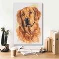 thumbnail image 5 of Epic Graffiti 'Golden Retriever 2' by Barbara Keith, Canvas Wall Art, 18"x26", 5 of 8
