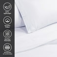 thumbnail image 4 of 1500-Thread Count 100% Egyptian Cotton Luxurious Solid Pillowcase Set Mocha / Standard, 4 of 4