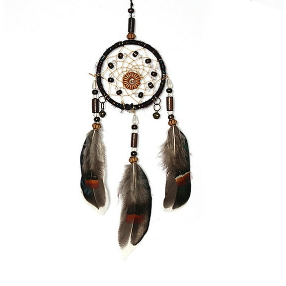 Dengmore Garden Decorative Wind Chimes Vintage Indian Style Car Small Pendant Wind Chime Window Hanging Decoration