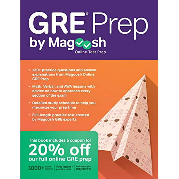 GRE Prep by Magoosh, Pre-Owned  Paperback  1939418917 9781939418913 Magoosh, Chris Lele, Mike McGarry