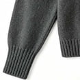 thumbnail image 4 of Edvintorg Cardigan Sweaters for Women Plus Size Long Sleeve Button Down Drawstring Hooded Knit Cardigans Womens Trendy Clothes S-3XL Black, 4 of 5