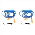 thumbnail image 1 of 2X Tapones para los Oídos con Bluetooth para el Trabajo, Supresión de Ruido, Protección Auditiva, Sitios de Construcción, Lugares Ruidosos Azul, 1 of 9