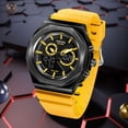 thumbnail image 4 of SMAEL Men Octagonal Analog Digital Sports Watch Waterproof TPU Strap Alloy Dial Man Gift, 4 of 7
